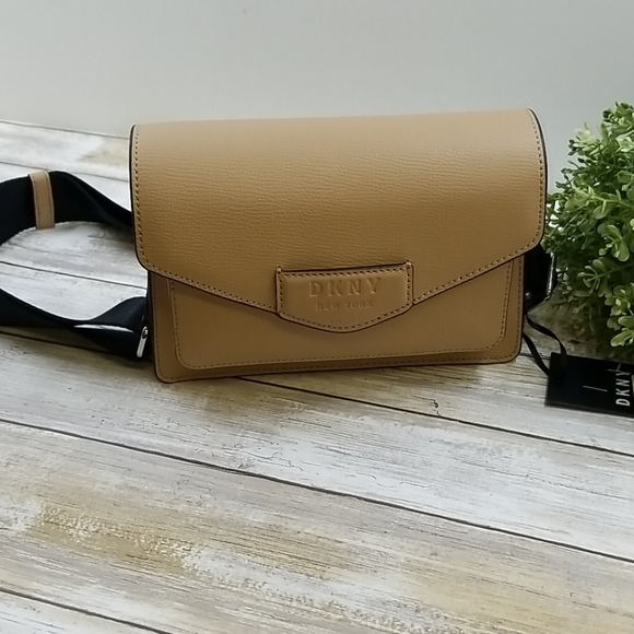 Dkny Bags Dkny Sullivan Leather Flap Crossbody Poshmark